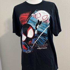 Marvel Black Spider-Man Short Sleeve Tee